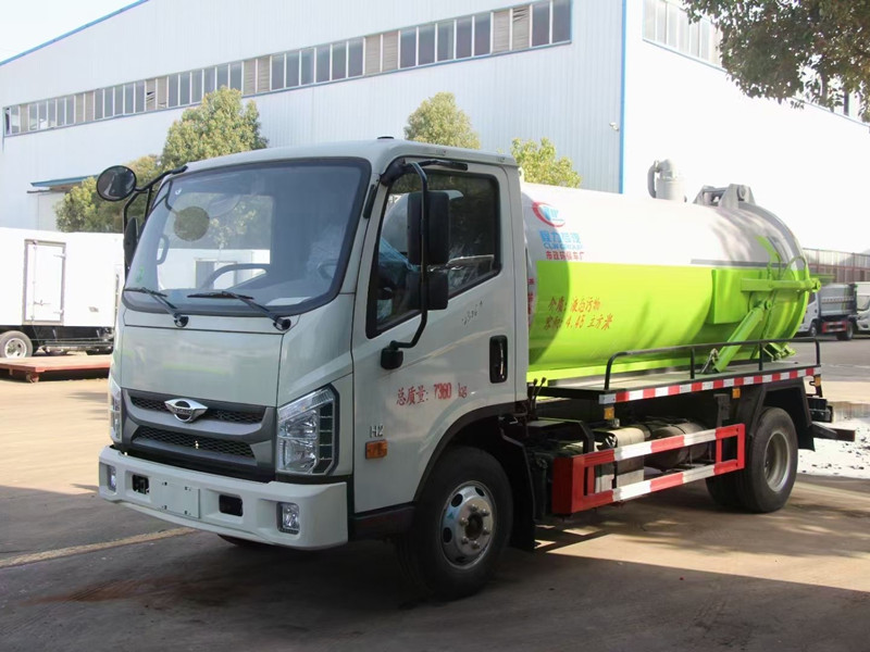 福田5方吸污車