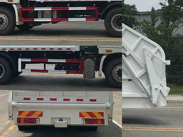 福田歐曼國六20方壓縮式垃圾車
