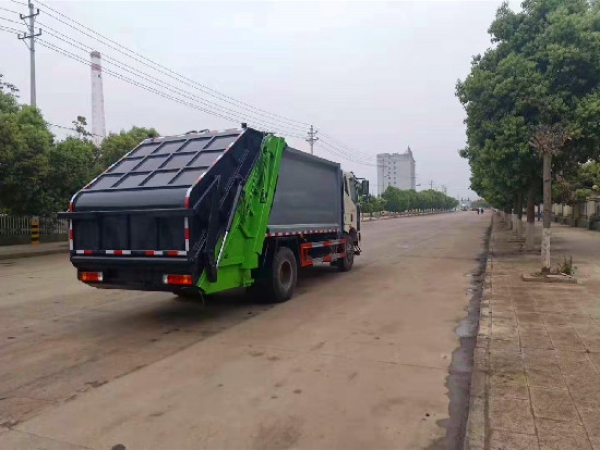 解放龍V國六12方壓縮式垃圾車
