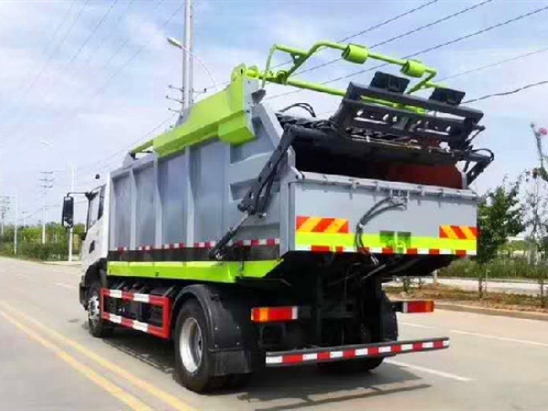 東風天錦國六14方無泄漏壓縮式垃圾車
