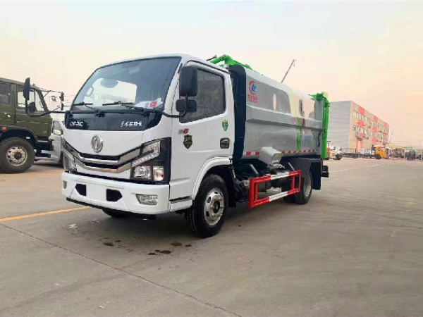 東風(fēng)小多利卡國(guó)六7方側(cè)裝垃圾車