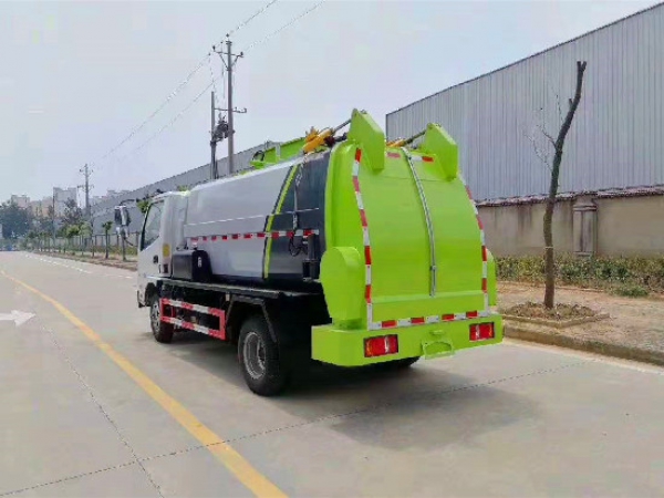 凱馬國六藍牌5方餐廚垃圾車