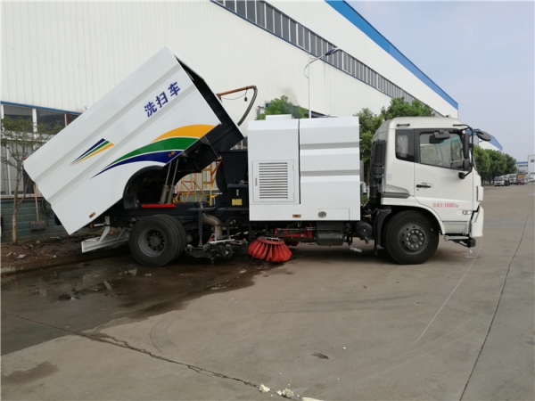 東風天錦7水/9塵洗掃車