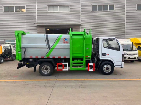 程力威牌CLW5075ZZZKDL型自裝卸式垃圾車