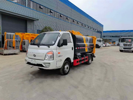 程力威牌CLW5030ZZZLS6型自裝卸式垃圾車