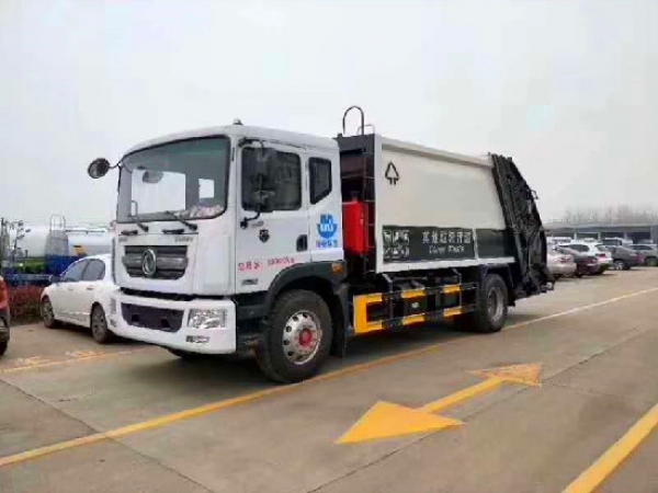 東風多利卡D9國六10~14方壓縮式垃圾車