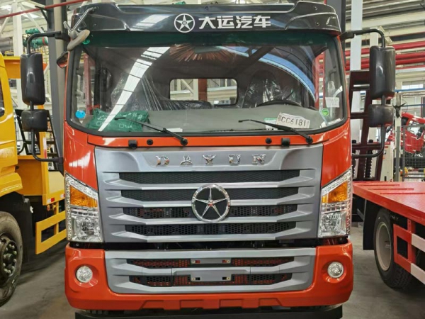 (國六)湖北大運G6黃牌平板車