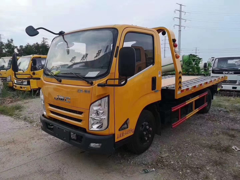 江鈴藍(lán)牌一拖二清障車