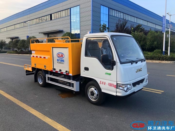 江淮地下室專用藍(lán)牌高壓清洗車(chē)