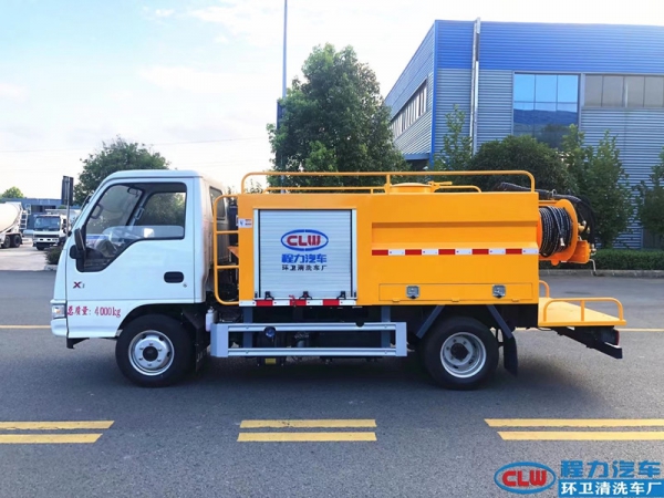 江淮地下室專用藍(lán)牌高壓清洗車(chē)